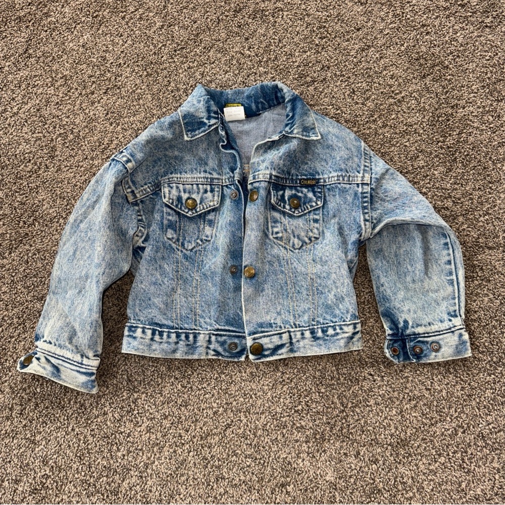 OshKosh B'gosh Classic Blue Jean Jacket 4T Unisex